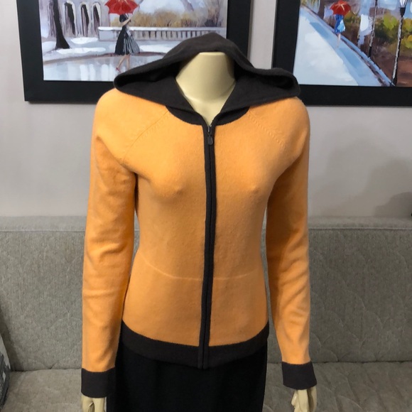 CASHMERE ZIPPER CARDIGAN SIZE M - Picture 3 of 13